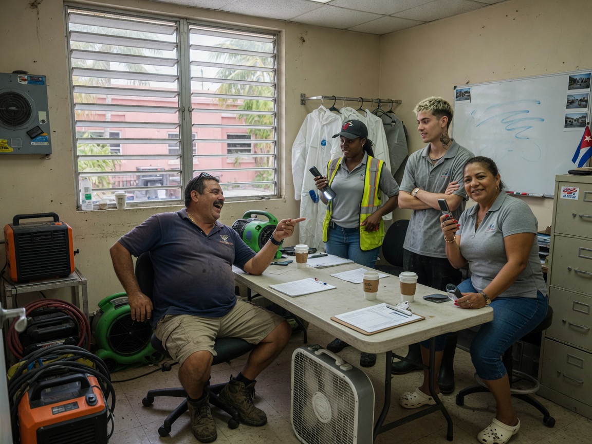 The Flood Repair Miami team