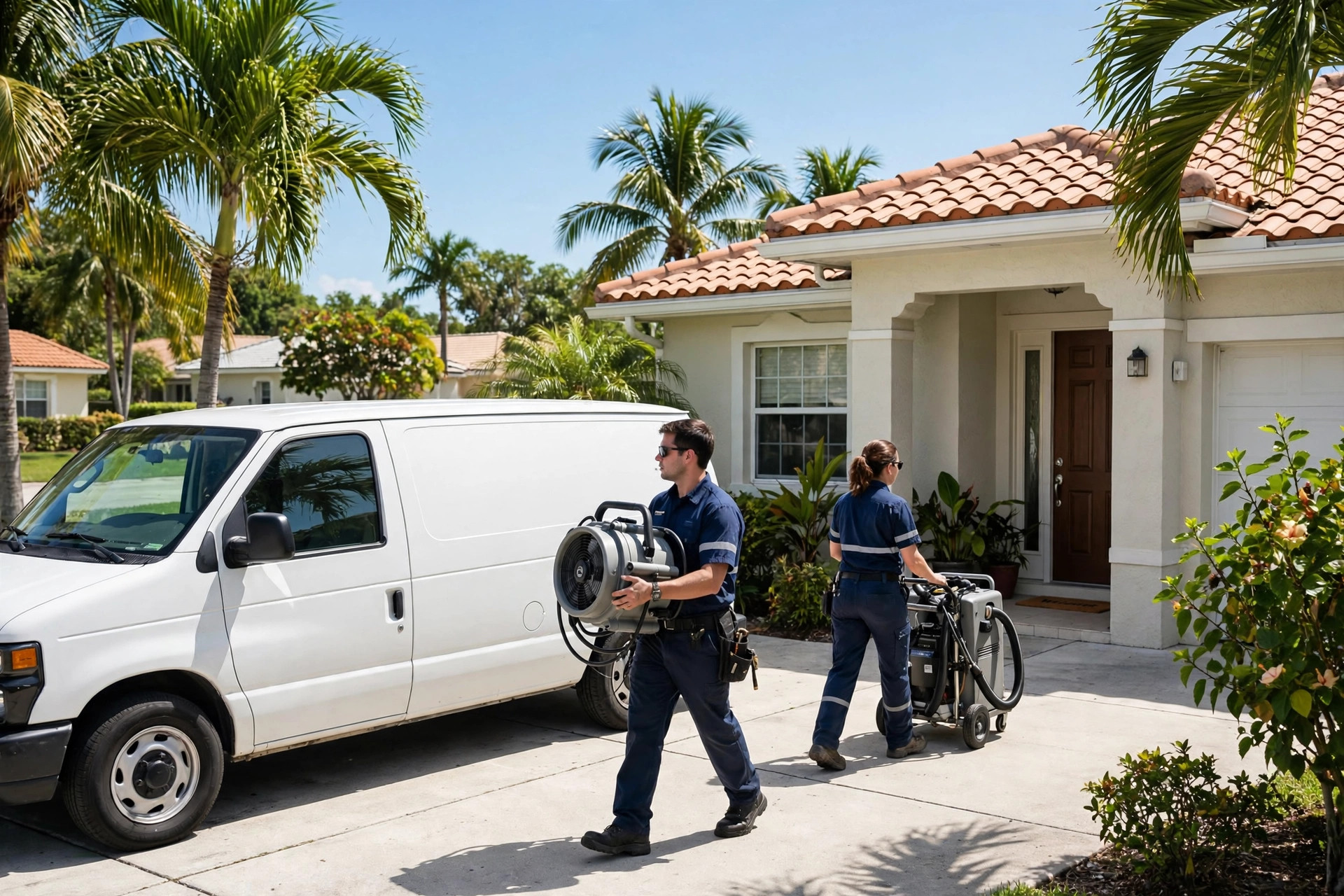 Water Damage Restoration in coconut grove