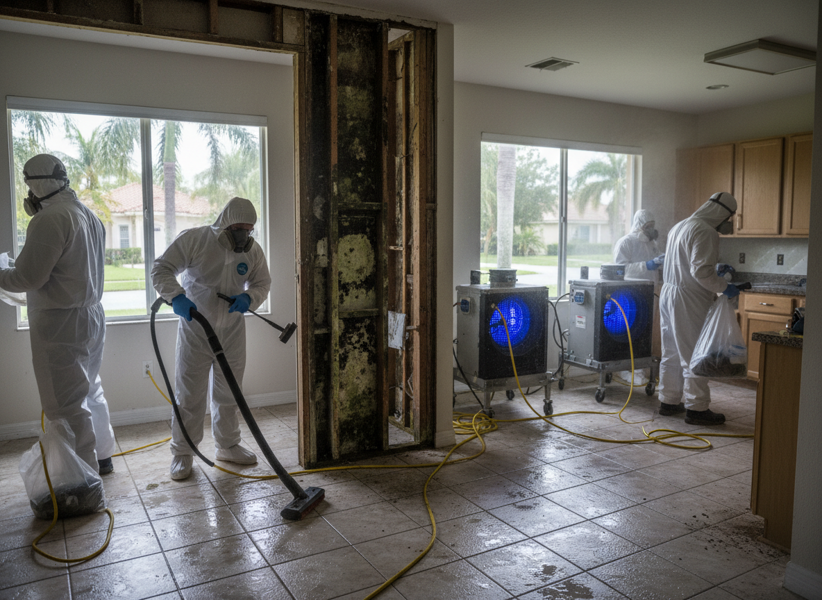 Emergency Mold Removal in Kendall, FL – Protect Your Home from Mold Growth