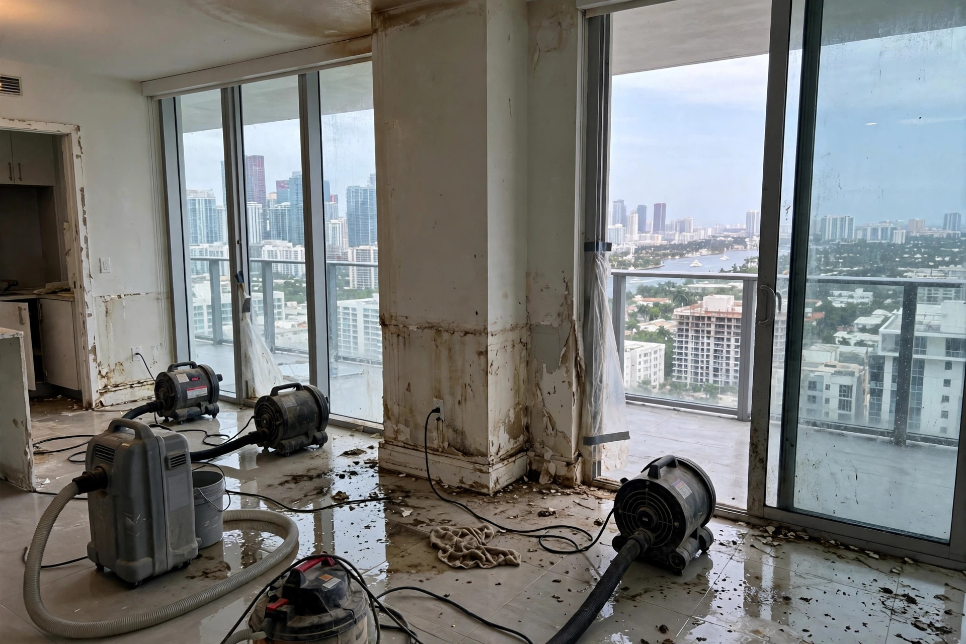 Water Damage Restoration in Edgewater, Miami, FL 33137