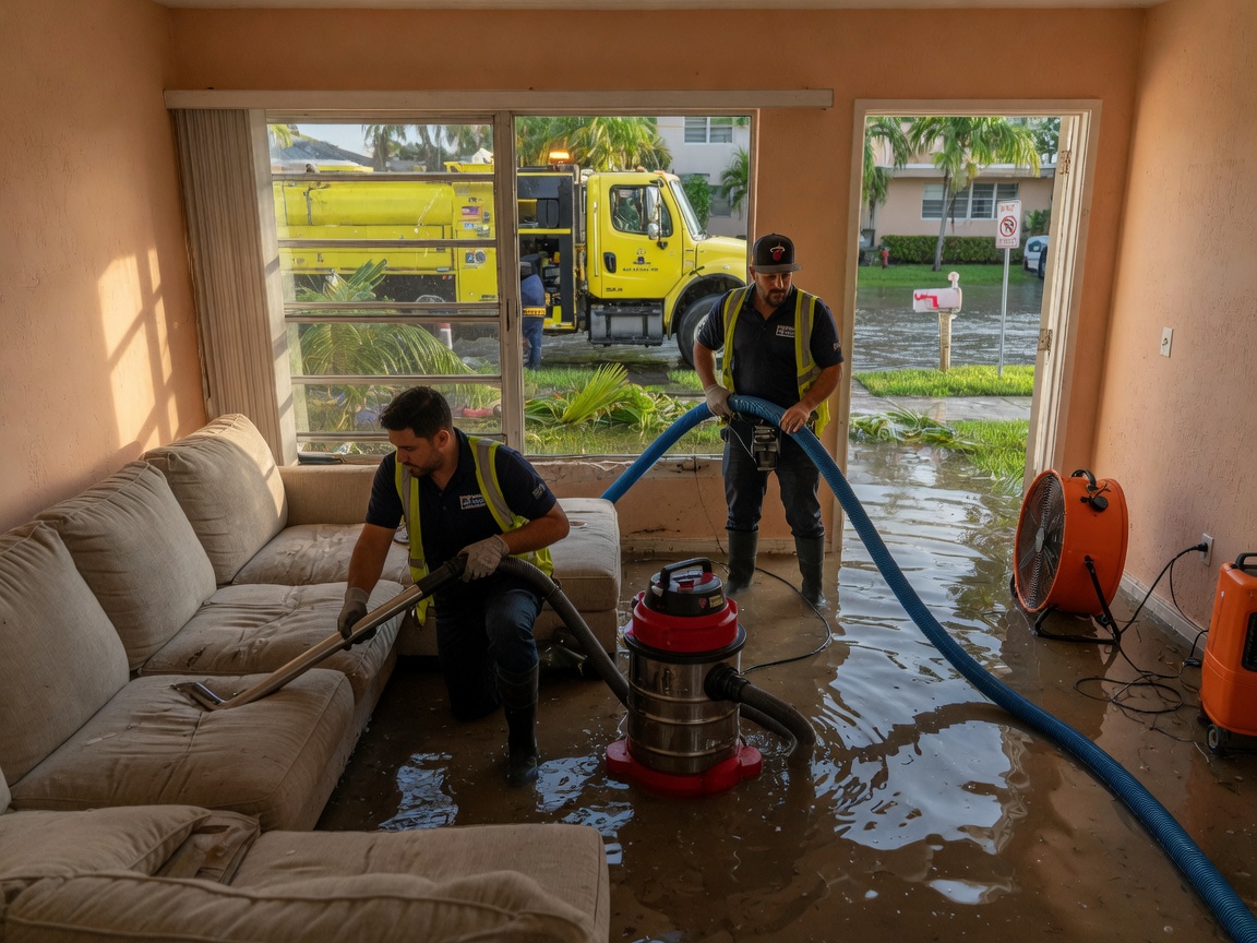 Water Damage Restoration in Surfside, FL 33154