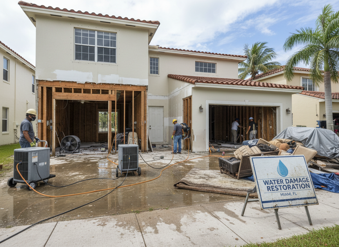 Flood Damage Repair in Miami, FL – Restore Your Home Before Damage Spreads