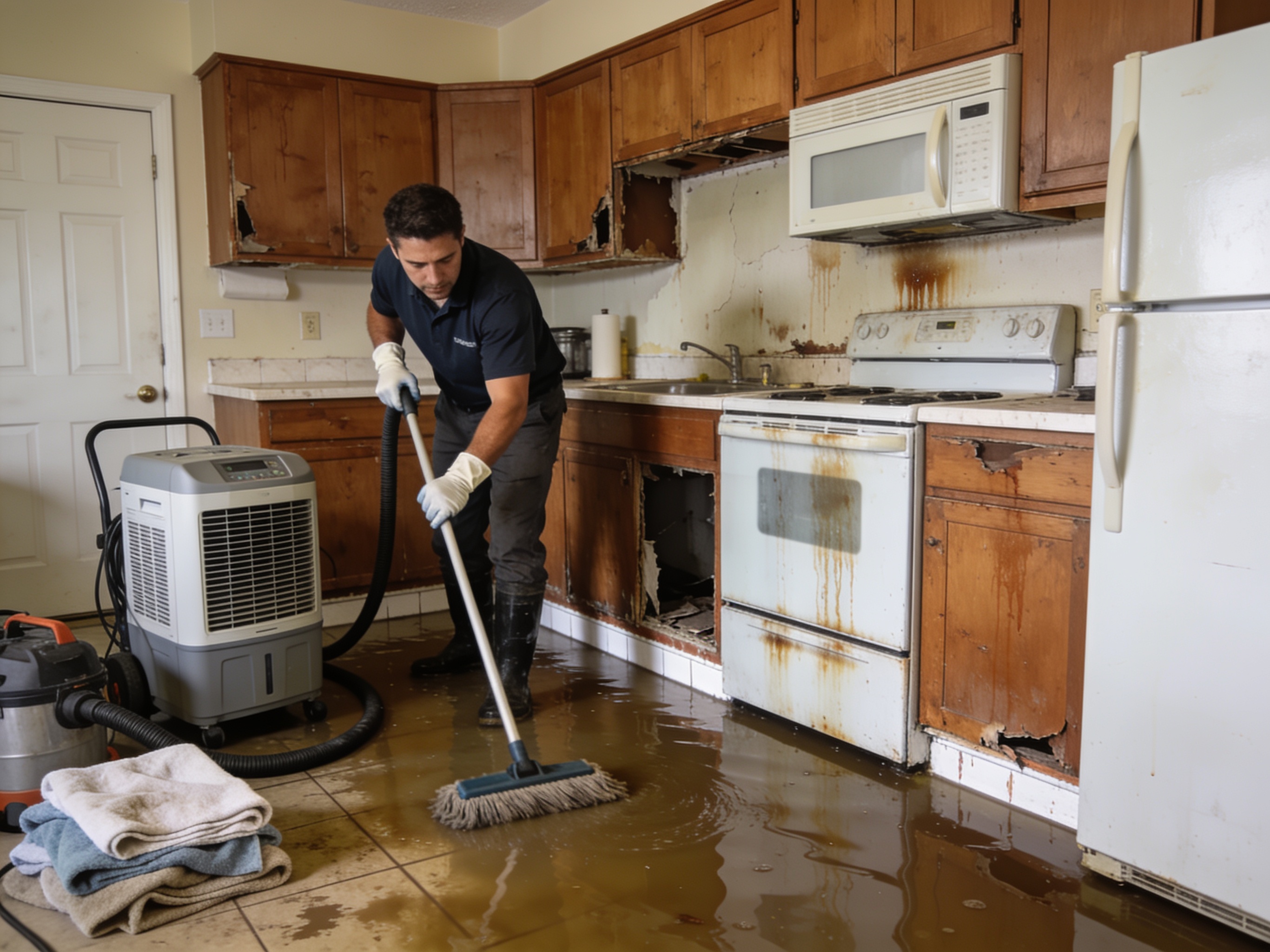 Flooded Kitchen Restoration in Coral Gables, FL – Request Expert Cleanup