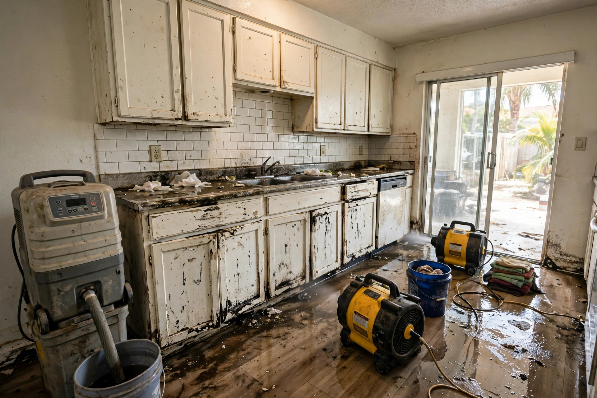 Kitchen Water Damage Restoration in Miami, FL – Call for Professional Cleanup