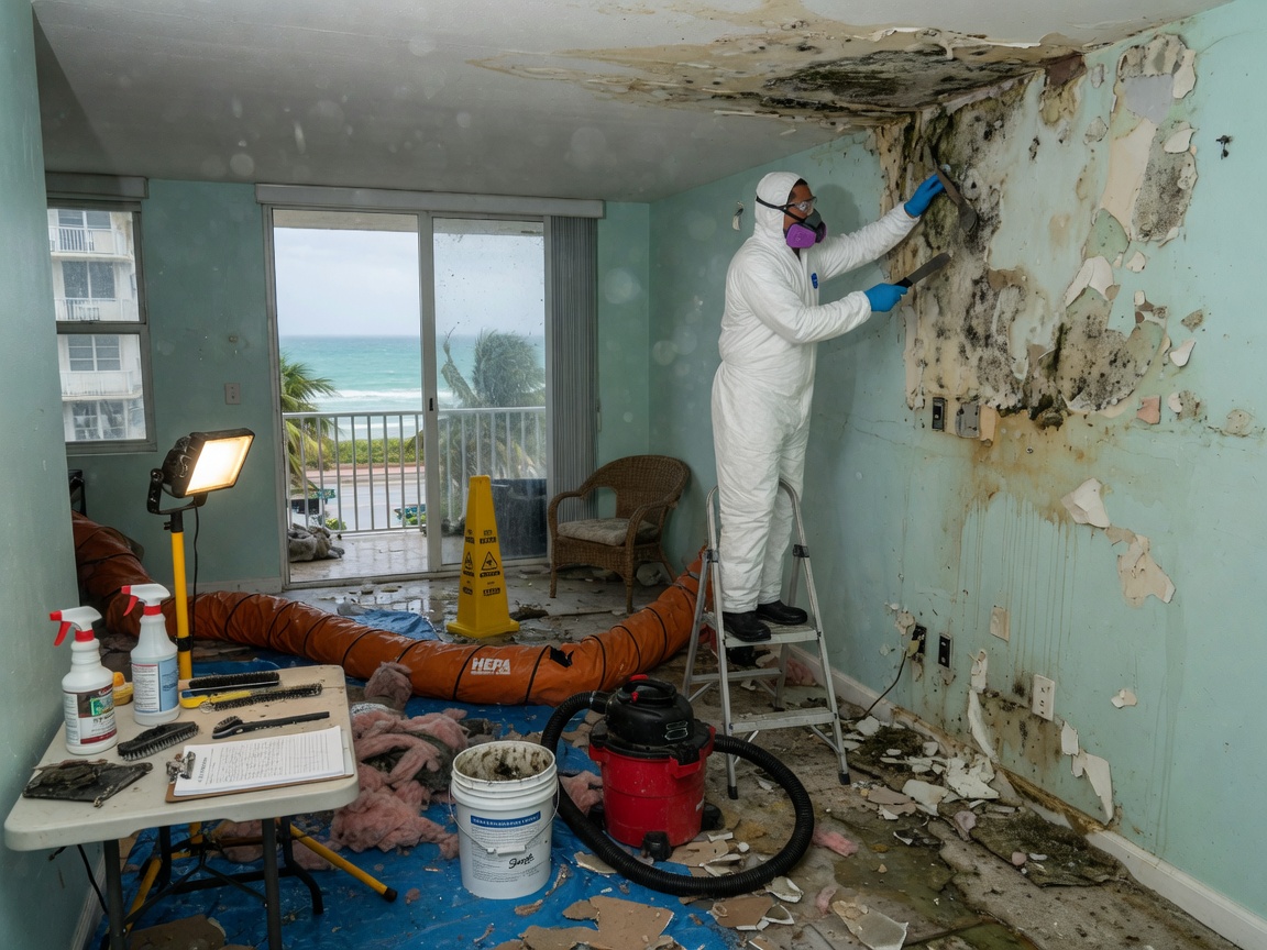 Mold Removal After Hurricane Damage in Miami Beach, FL – Book an Inspection