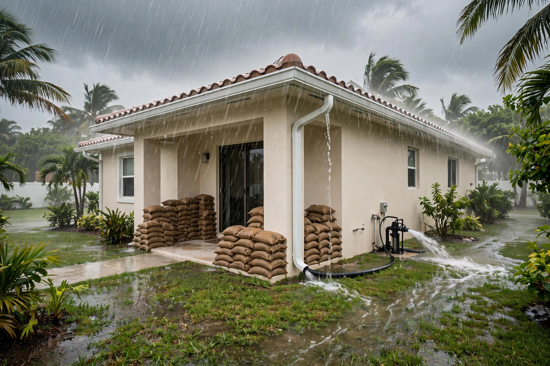 preventing flood damage in miami rainy season