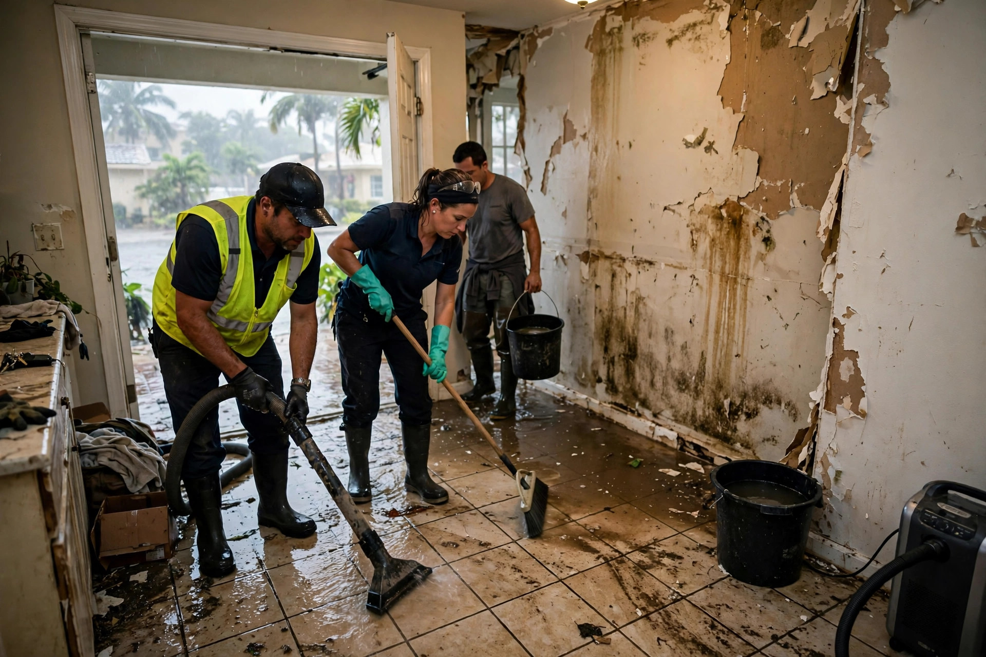 Storm Damage Water Removal in Miami, Florida – Get Emergency Assistance