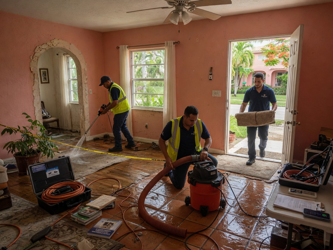 Water Damage Restoration in West Kendall, FL 33183