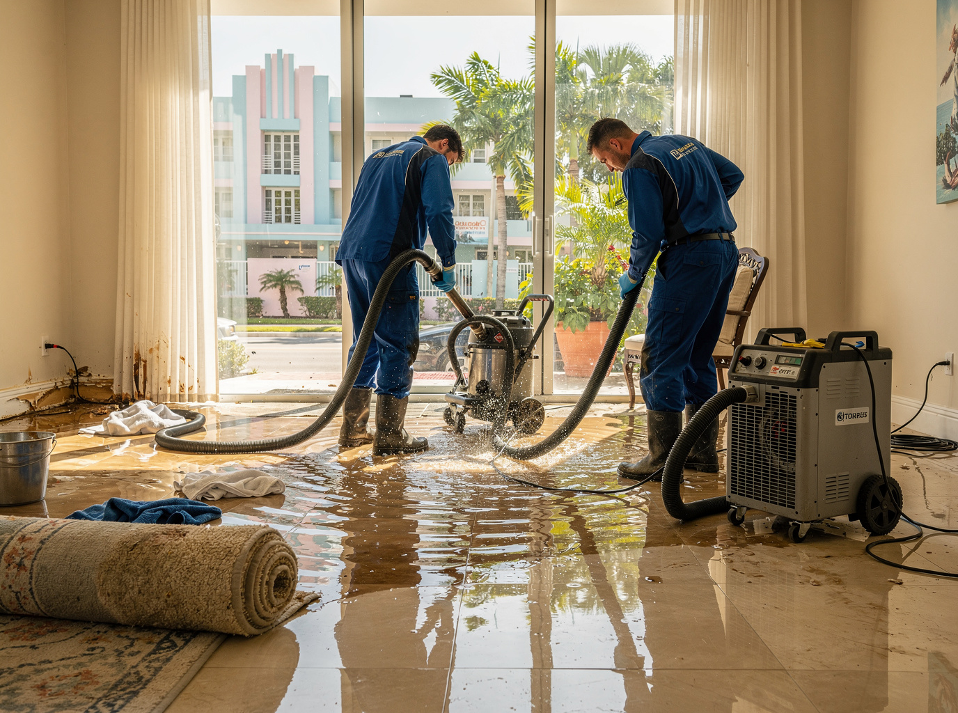 Water Damage Restoration in Miami, FL – Call Now for Fast Emergency Cleanup