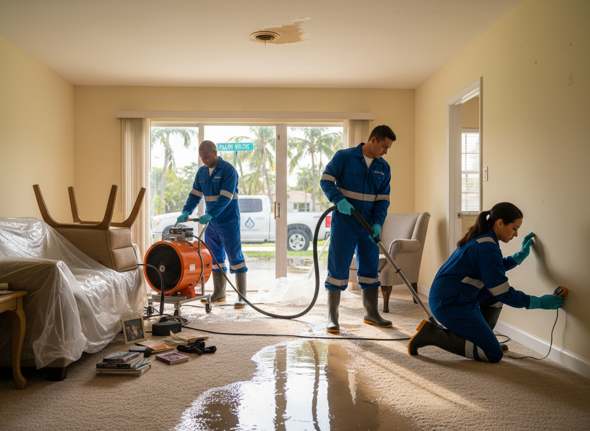Water Damage Restoration in Palmetto Estates, FL – Call for Professional Home Repairs
