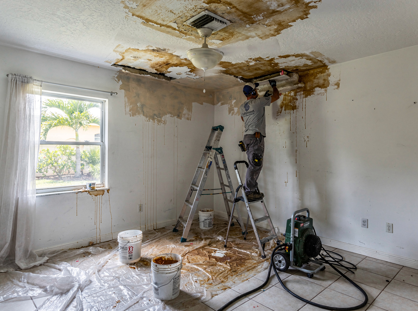 Water Damage Restoration in El Portal, FL 33138