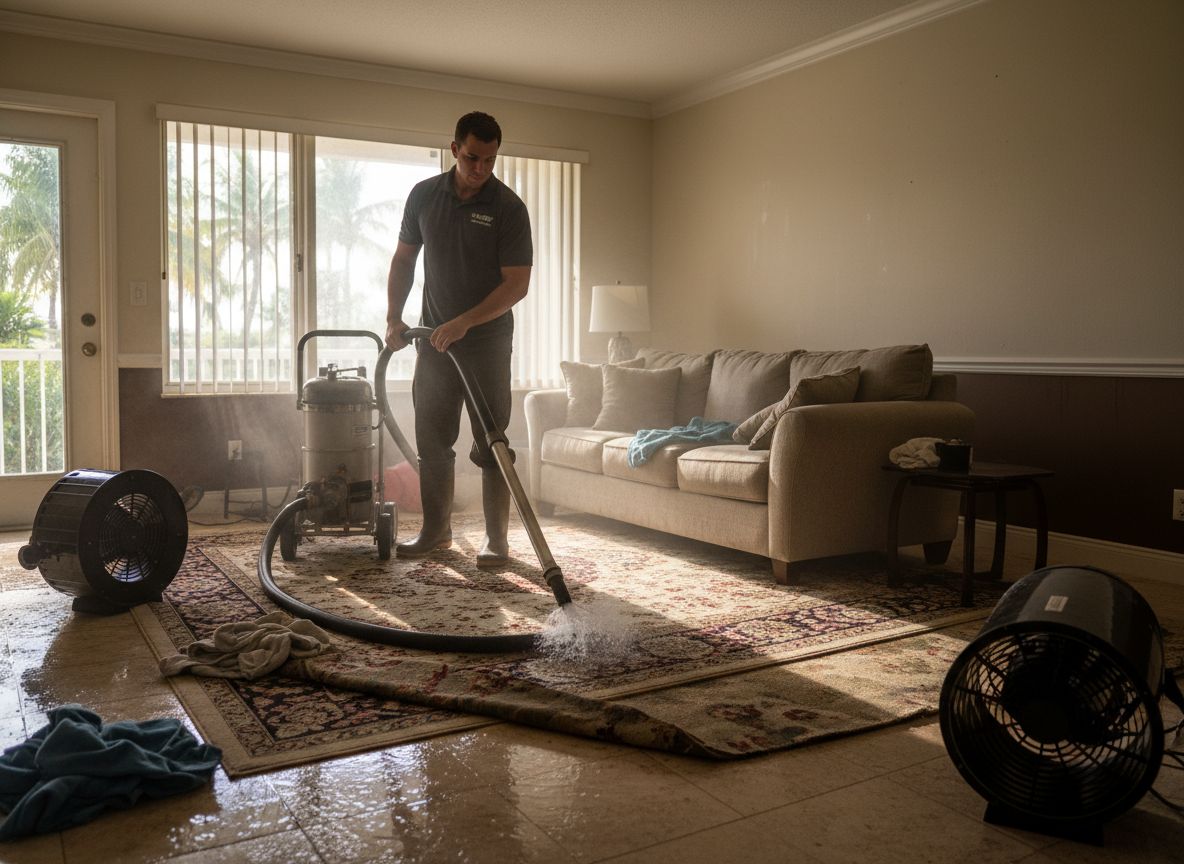 Water Damage Restoration in arts entertainment district