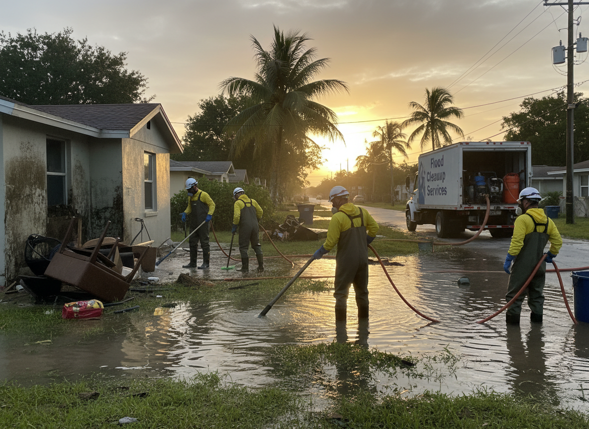Flood+cleanup+services+near+me in Miami, FL