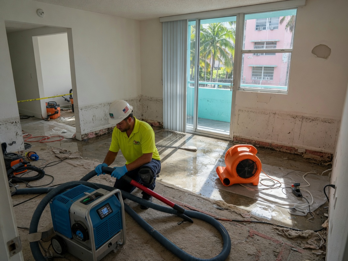 Water Damage Restoration in wynwood