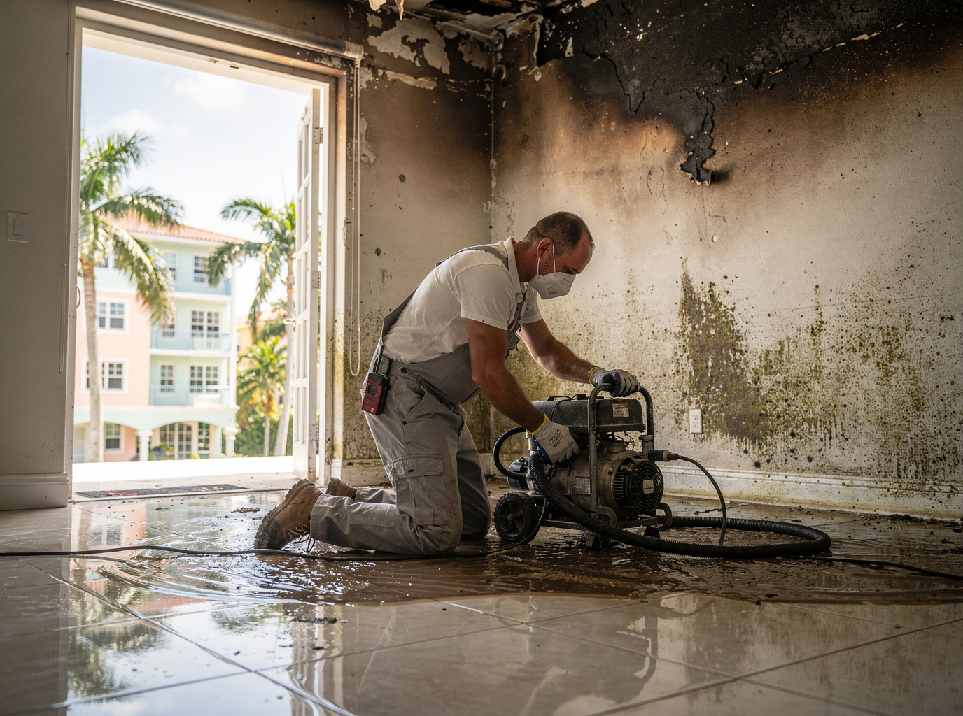Water Damage Restoration in kendale lakes