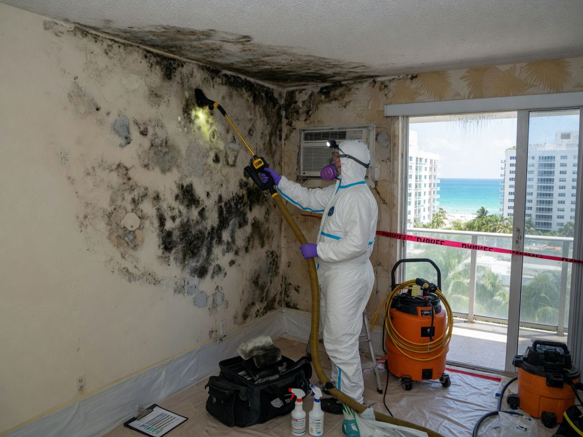 Water Damage Restoration in Upper East Side, Miami, FL 33137