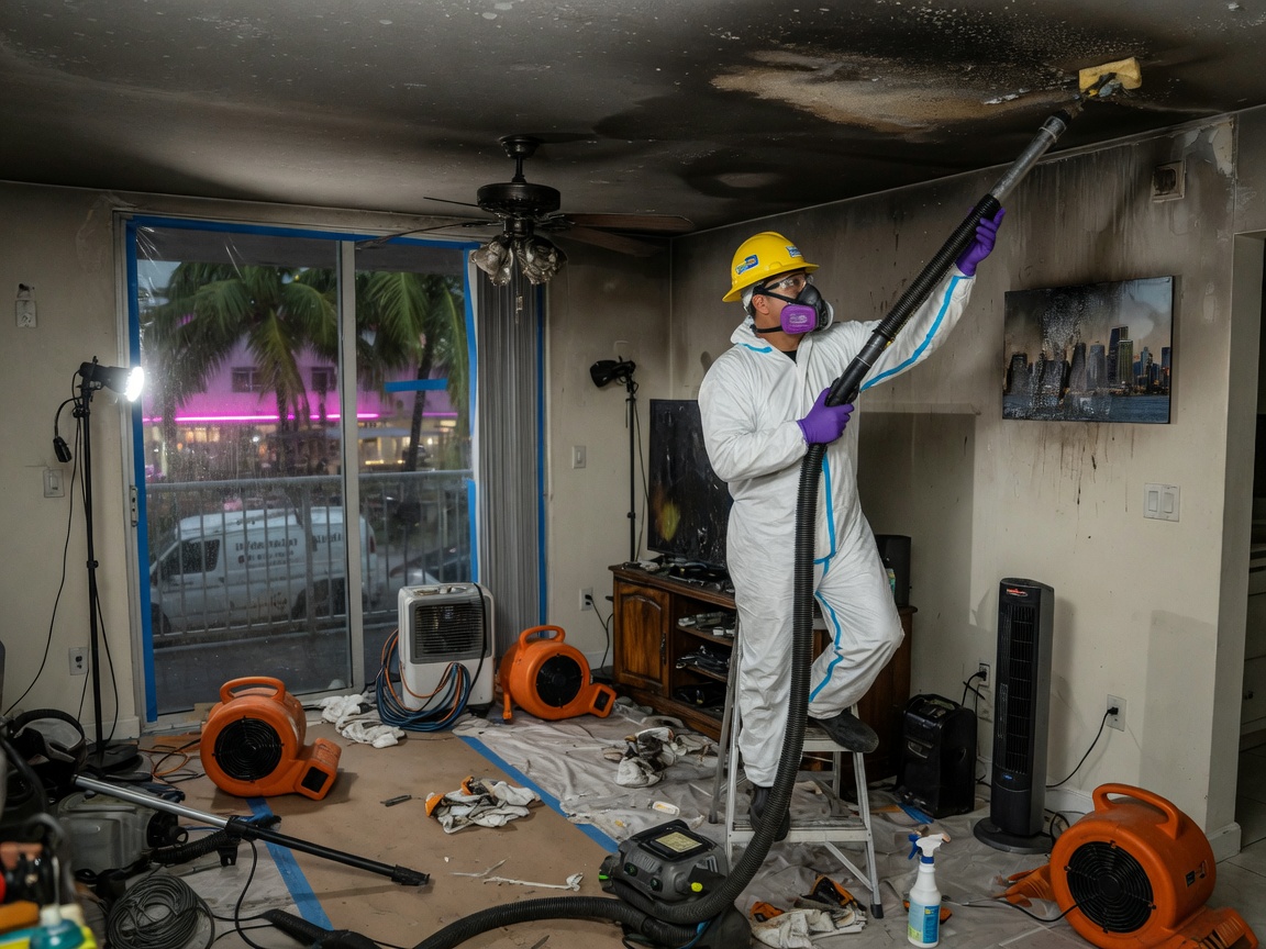 Smoke Damage Restoration in Miami, FL