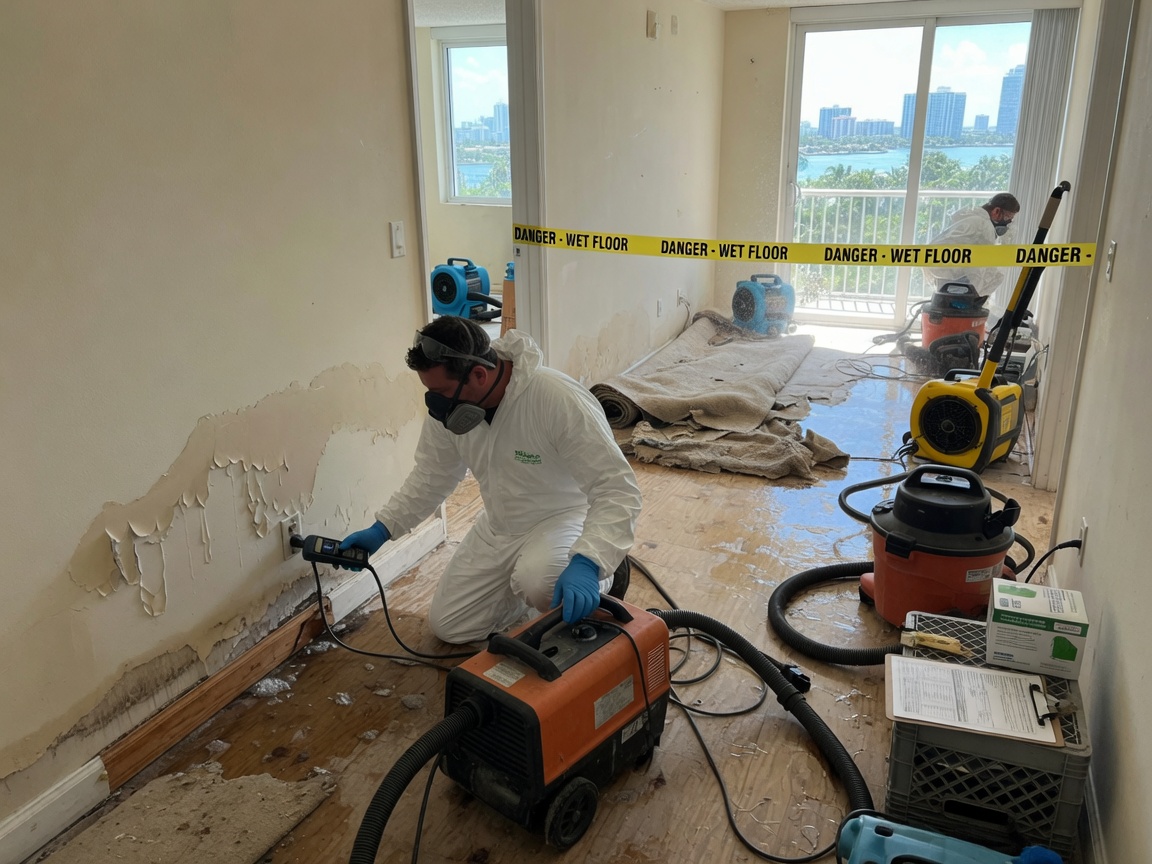 Water Damage Restoration in Pembroke Pines, FL 33024