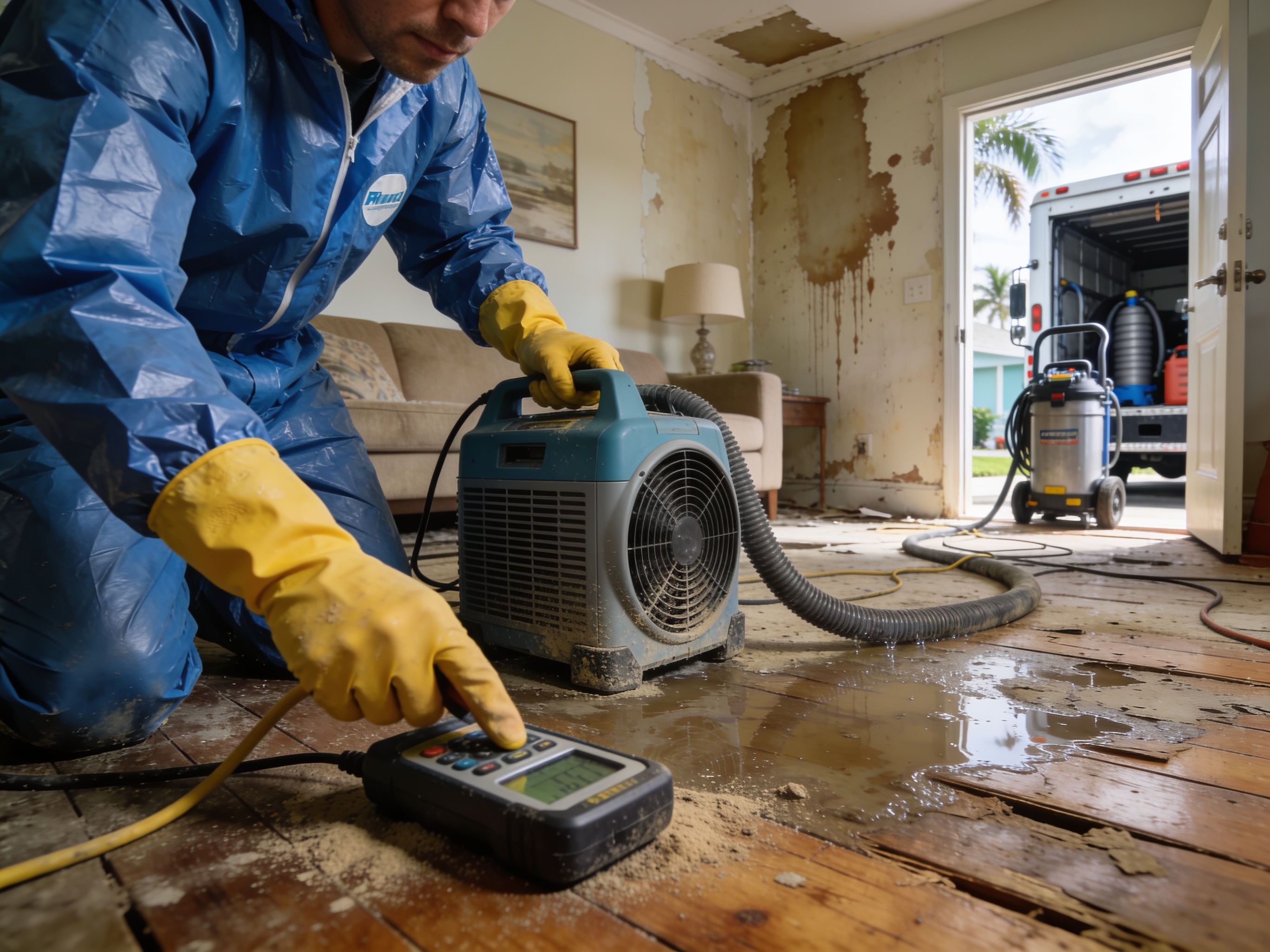 Water Damage Restoration in brickell key, FL 33129
