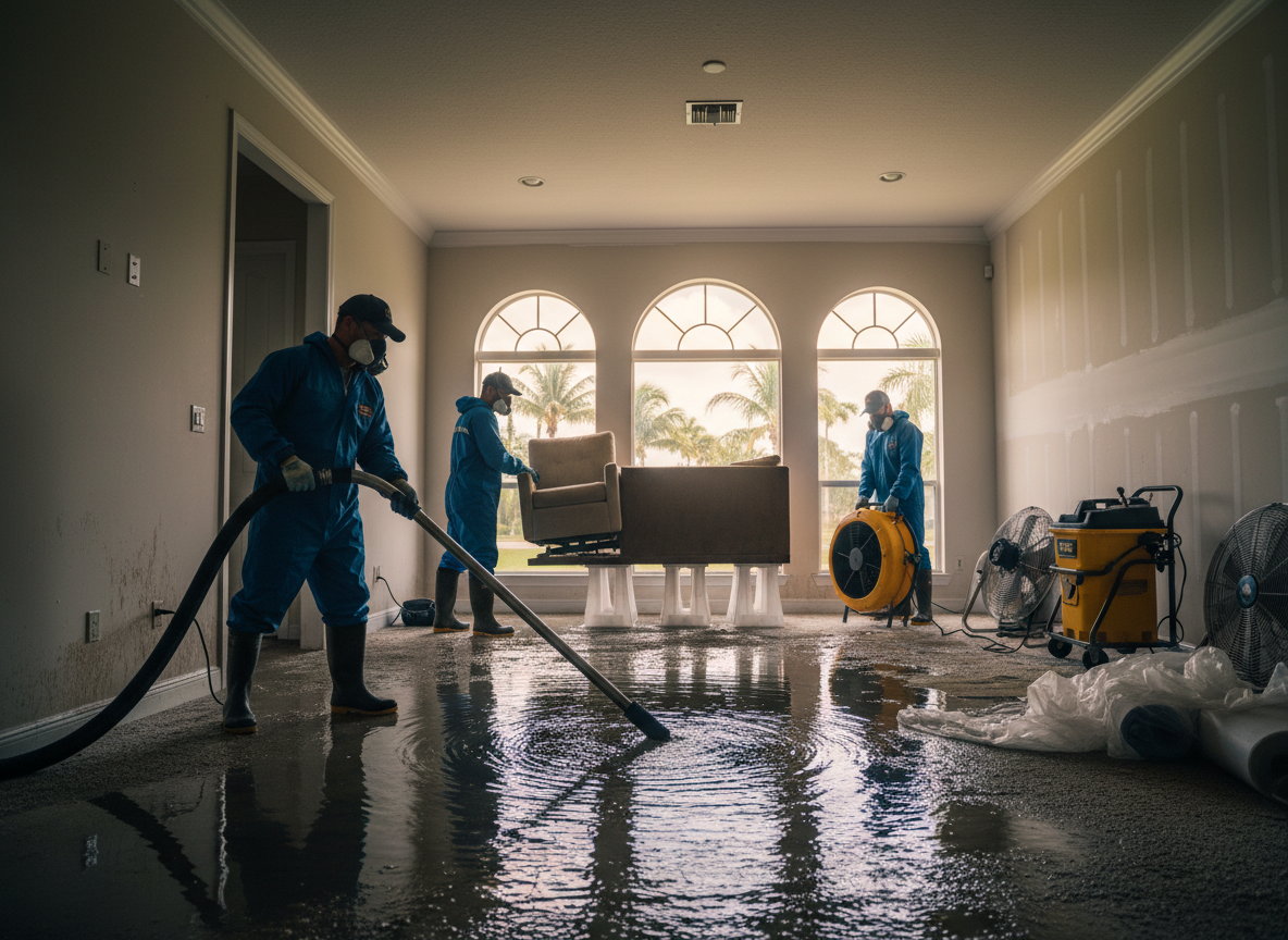Water Mitigation in Miami, FL