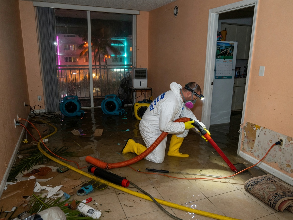 Water Damage Restoration in arts entertainment district, FL 33132